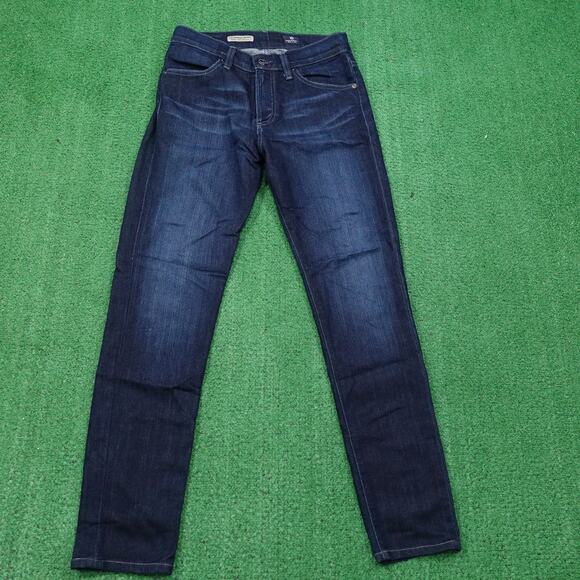 ADRIANO GOLDSCHMIED THE FARRAH SKINNY HIGH RISE DENIM BLUE JEANS WOMENS 28R - Picture 1 of 9